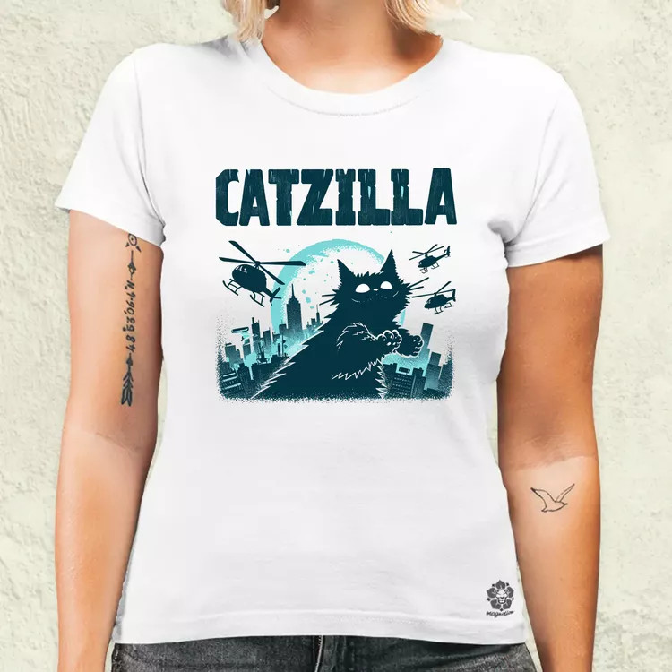 Catzilla v4 női póló