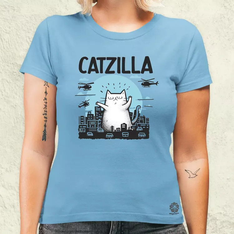 Catzilla v5 női póló