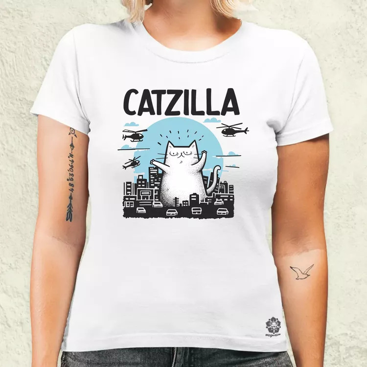 Catzilla v5 női póló