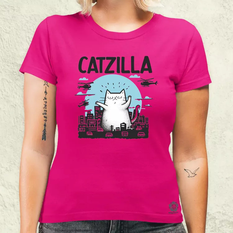Catzilla v5 női póló