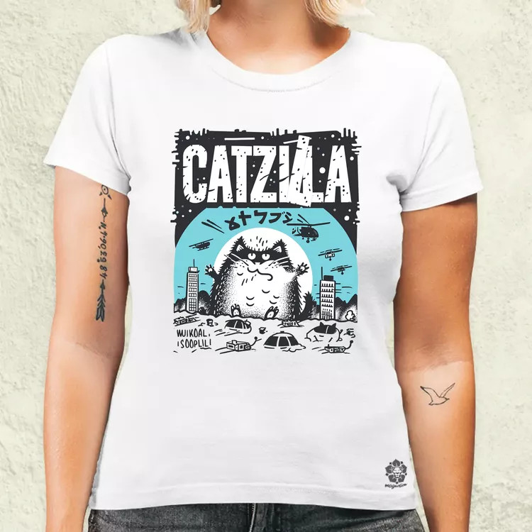 Catzilla v6 női póló