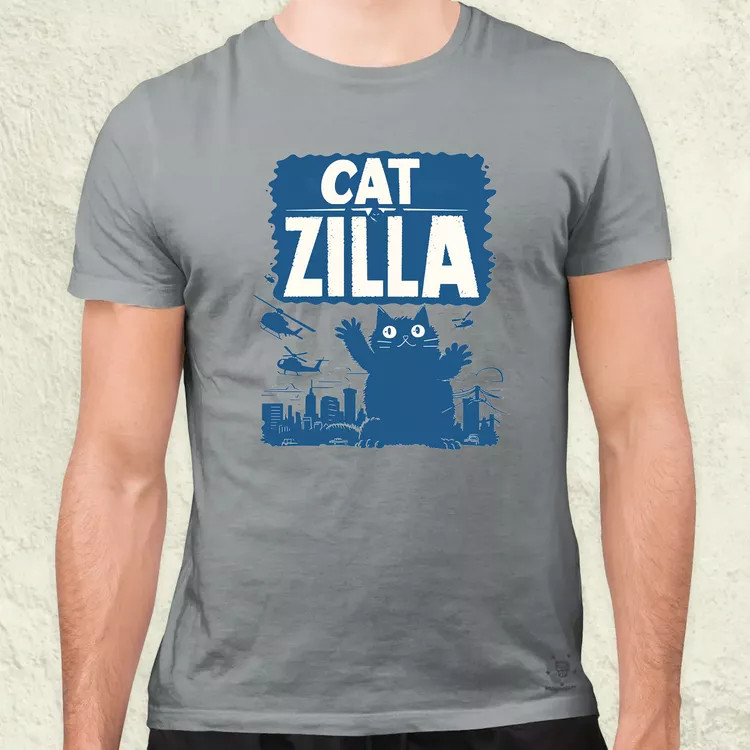 Catzilla v7 férfi póló