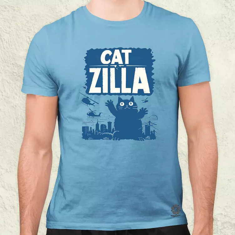 Catzilla v7 férfi póló