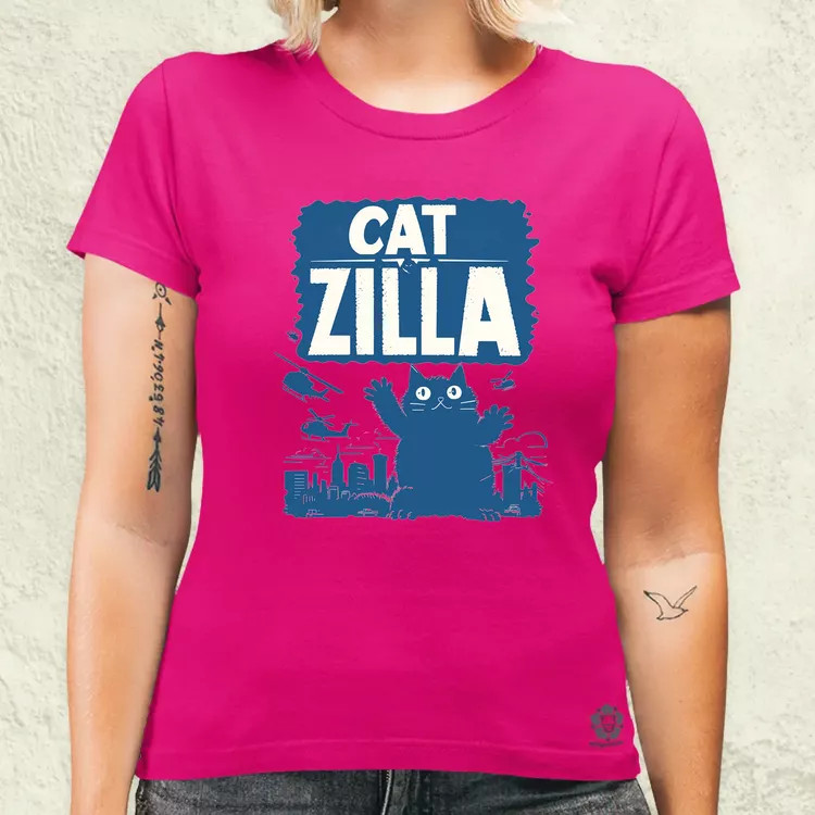 Catzilla v7 női póló