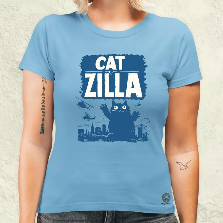 Catzilla v7 női póló