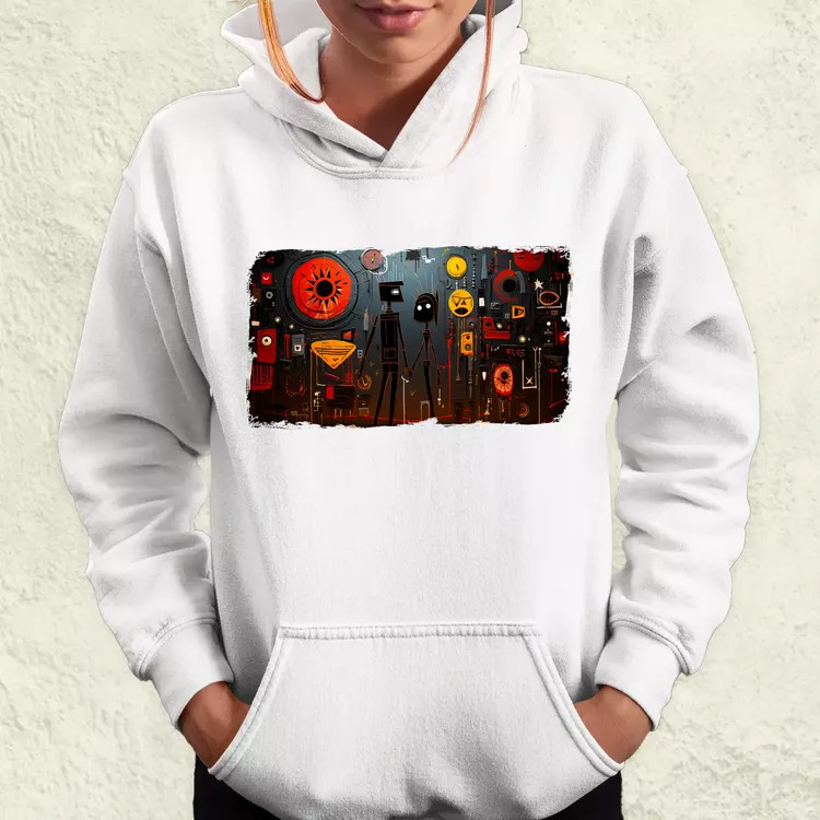 Basquiat Párban v5 női pulóver