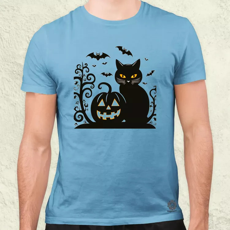 Halloween macsek v1 férfi póló