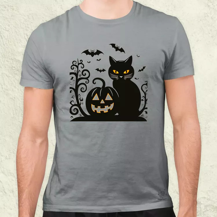 Halloween macsek v1 férfi póló