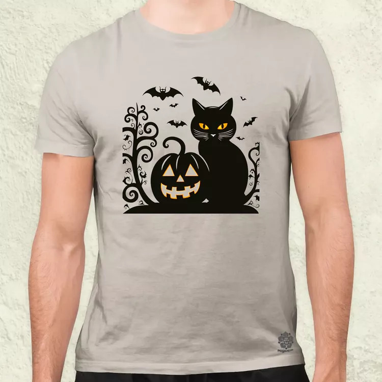 Halloween macsek v1 férfi póló
