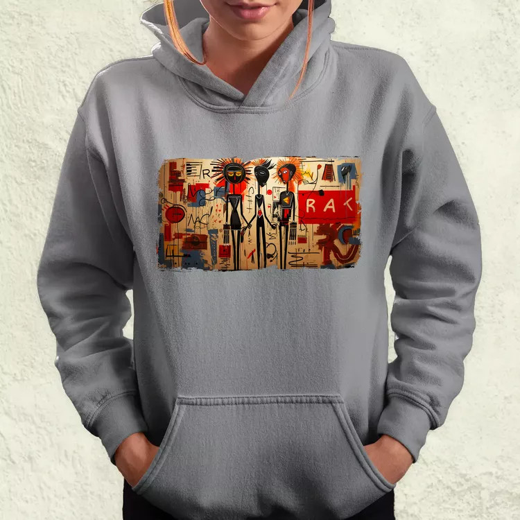 Basquiat Párban v6 női pulóver