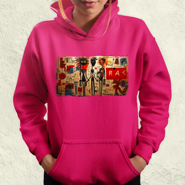 Basquiat Párban v6 női pulóver