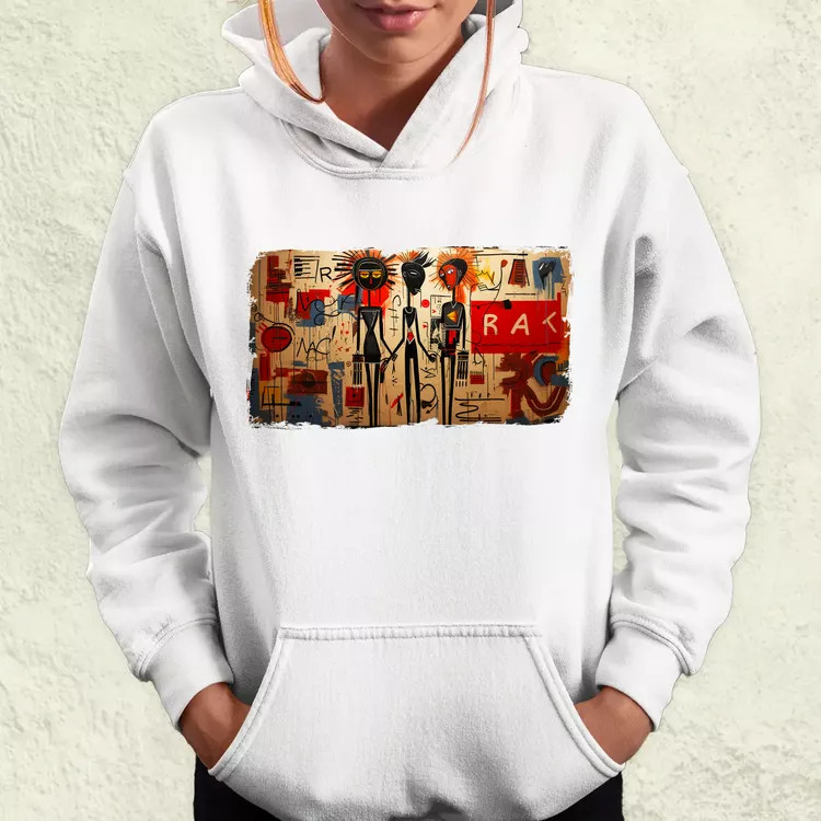 Basquiat Párban v6 női pulóver