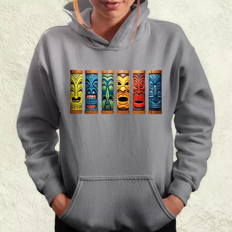 Tiki faragványok v1 női pulóver