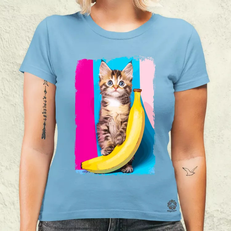 Miauuunkácsy a cirmos női póló