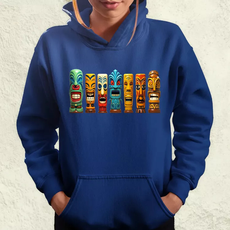 Tiki faragványok v2 női pulóver