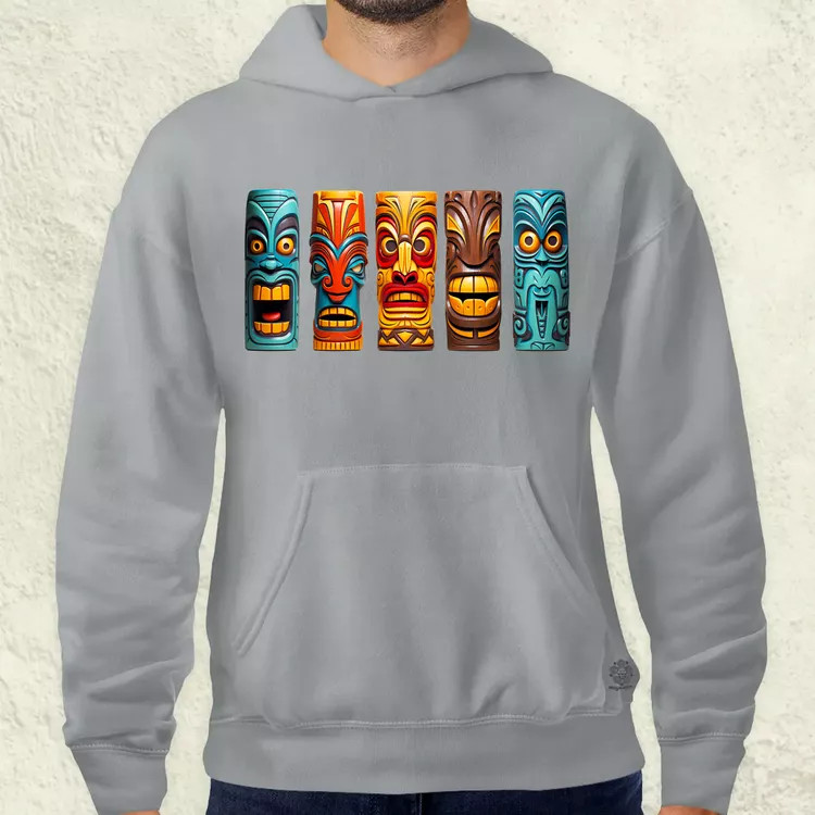 Tiki faragványok v3 férfi pulóver