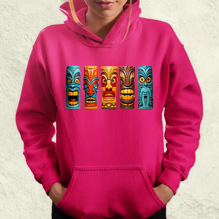 Tiki faragványok v3 női pulóver