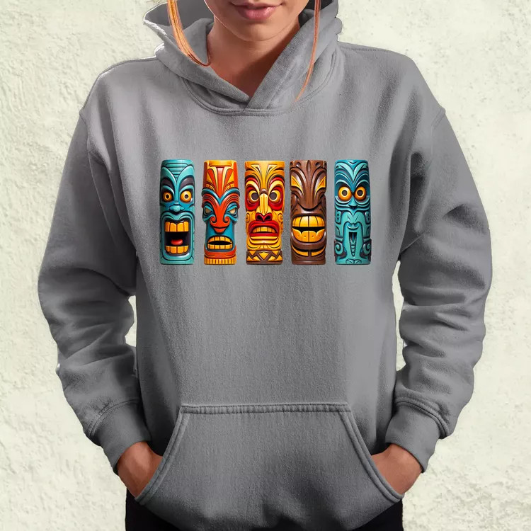 Tiki faragványok v3 női pulóver