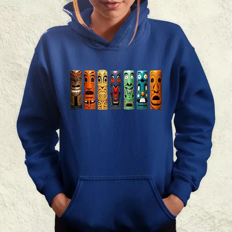 Tiki faragványok v4 női pulóver