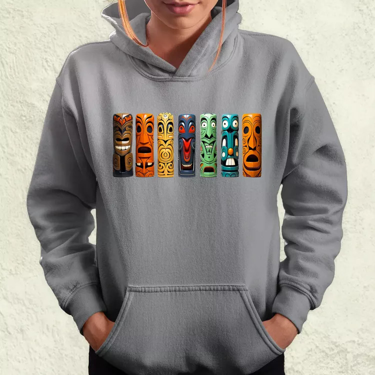 Tiki faragványok v4 női pulóver