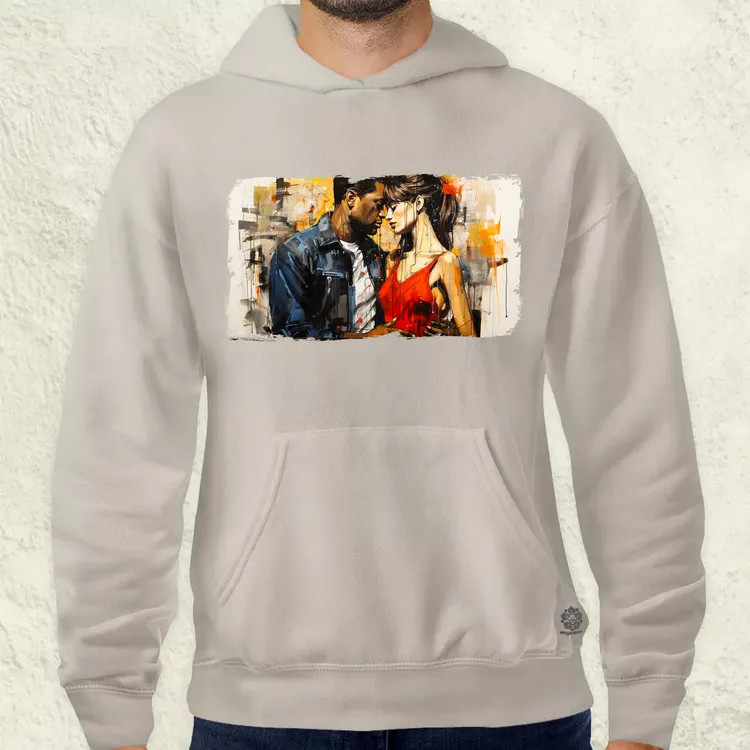 Basquiat Párban v7 férfi pulóver