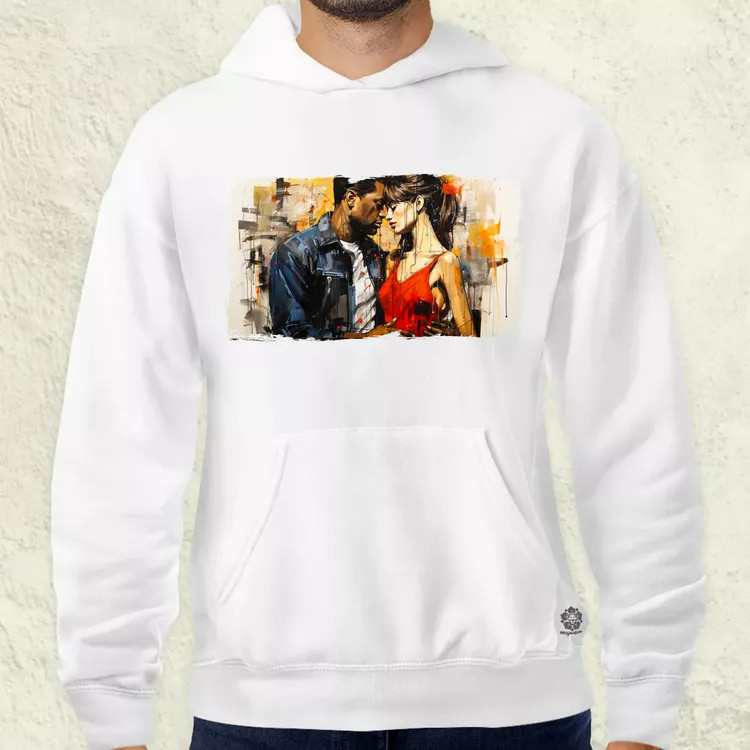 Basquiat Párban v7 férfi pulóver