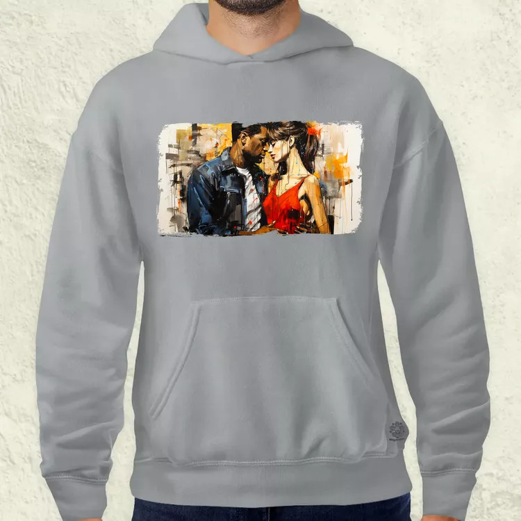 Basquiat Párban v7 férfi pulóver