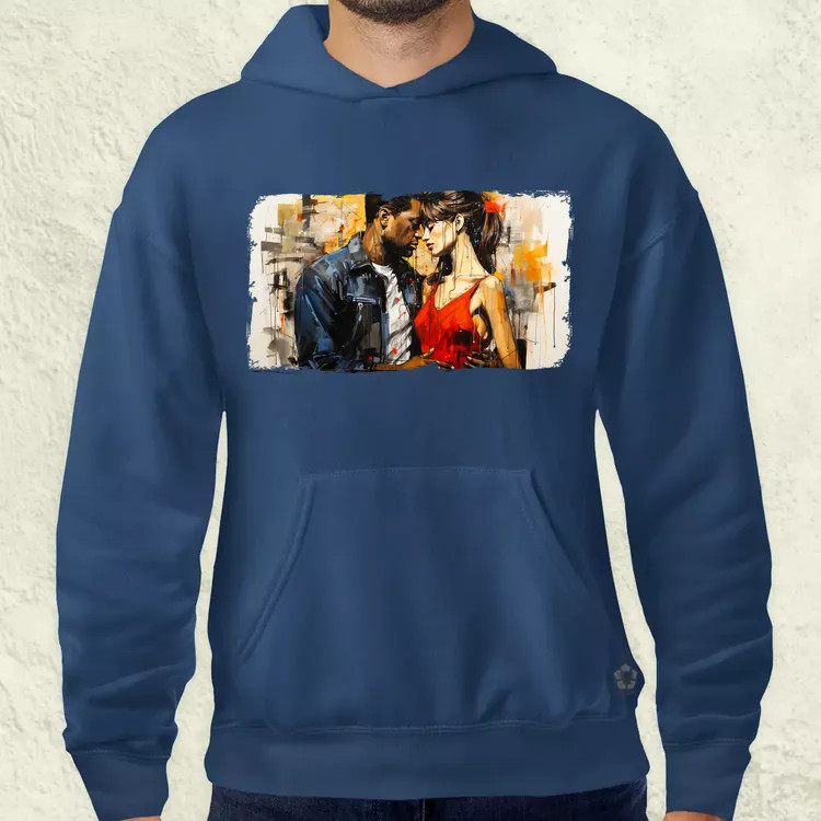 Basquiat Párban v7 férfi pulóver