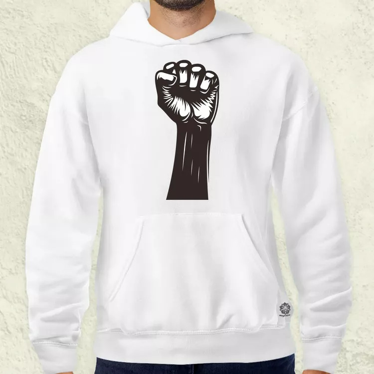 Tiltakozás v2 férfi pulóver