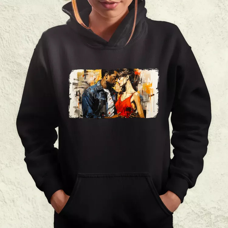 Basquiat Párban v7 női pulóver