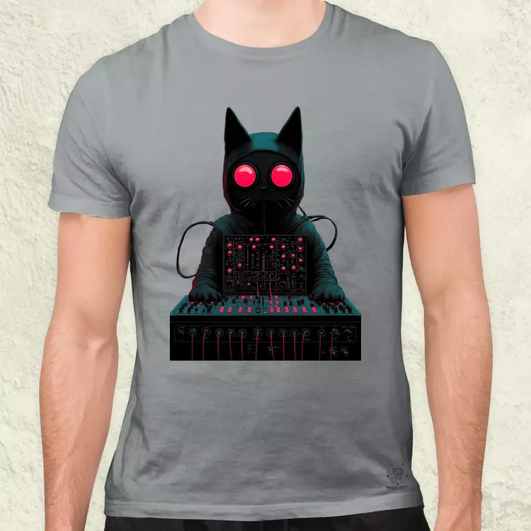 Synthwave Dj v2 férfi póló