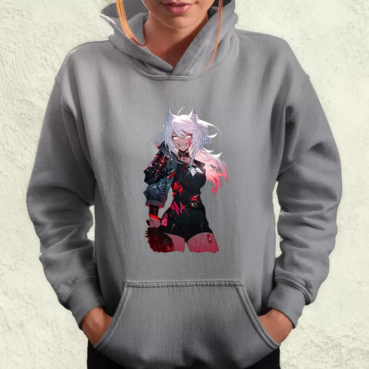 Anime macskalány v3 női pulóver