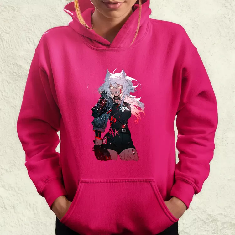 Anime macskalány v3 női pulóver