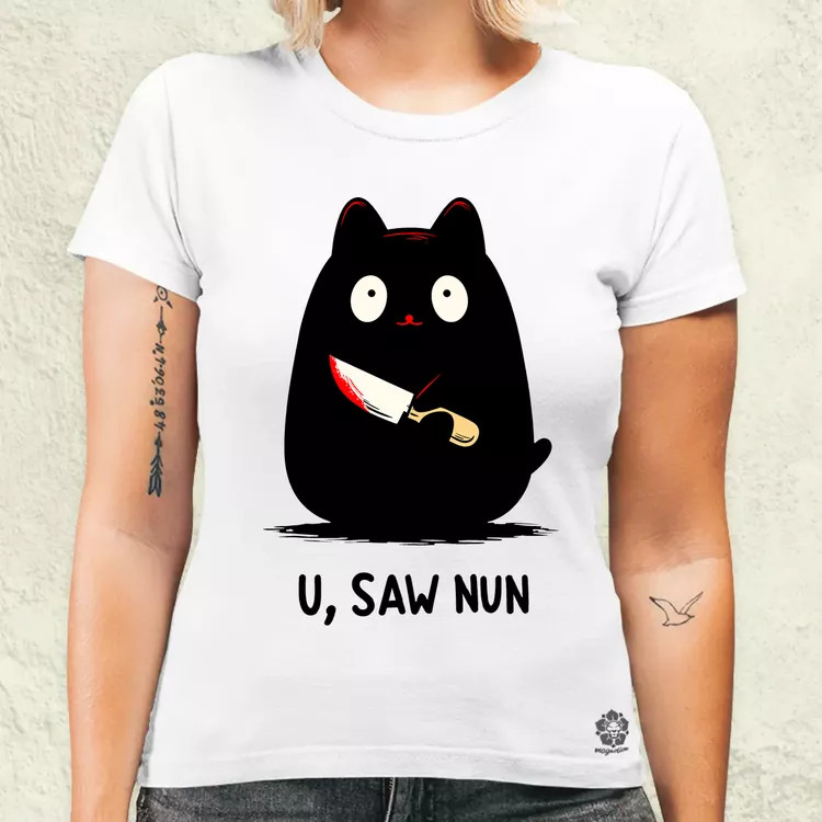 U saw nun női póló