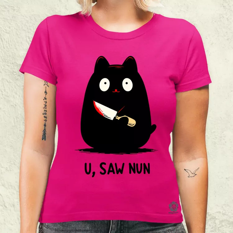 U saw nun női póló