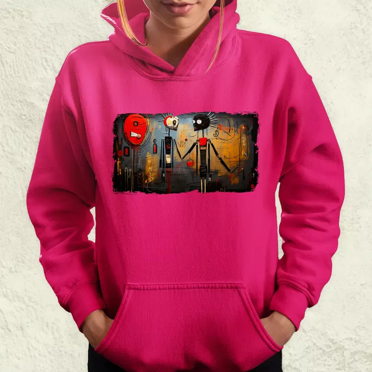 Basquiat Párban v8 női pulóver