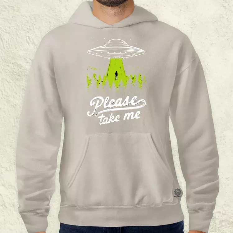Please take me férfi pulóver