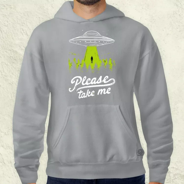Please take me férfi pulóver