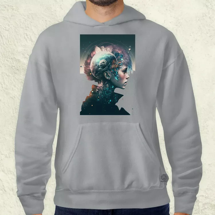 Kitárul az elme v2 férfi pulóver