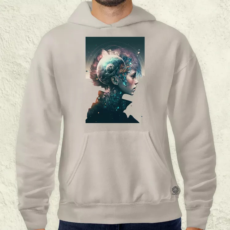 Kitárul az elme v2 férfi pulóver