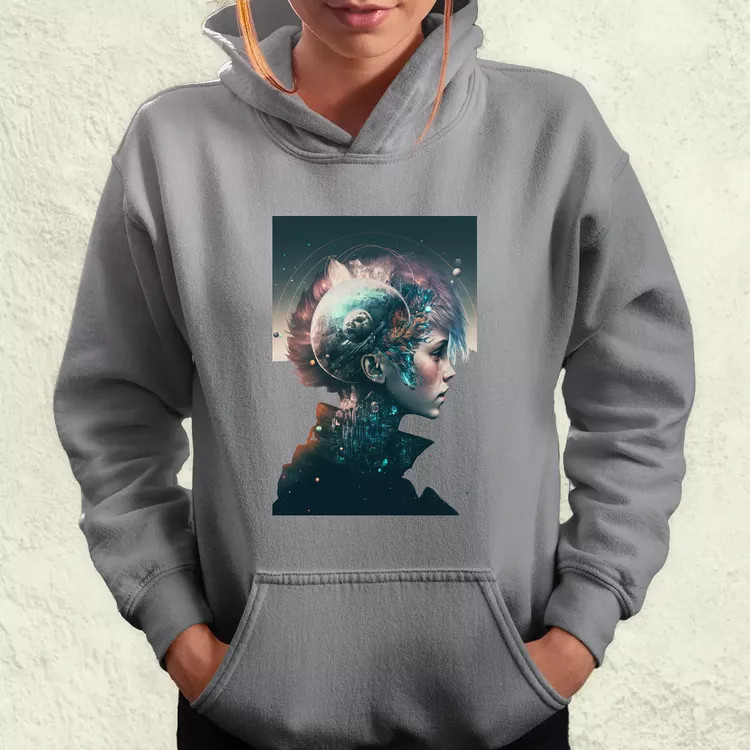 Kitárul az elme v2 női pulóver