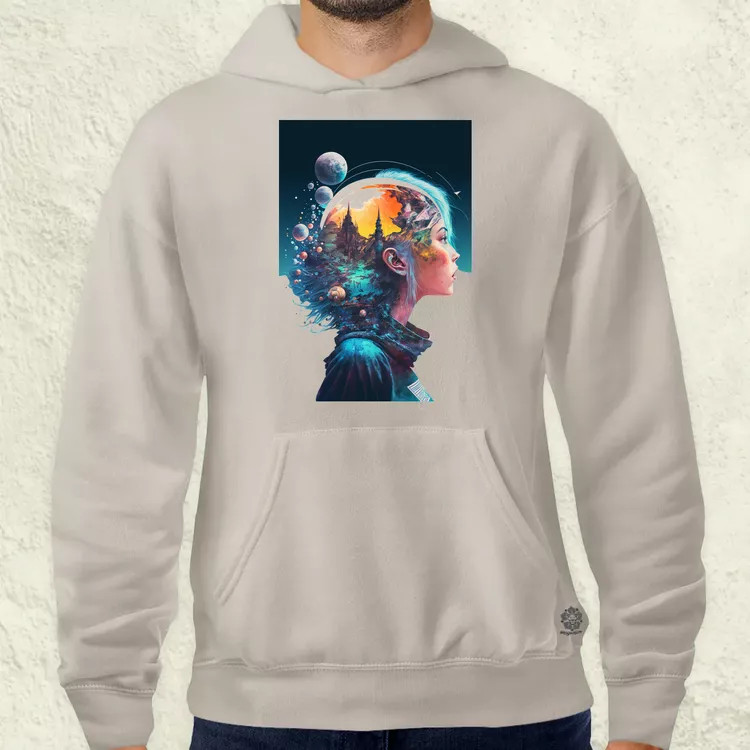 Kitárul az elme v3 férfi pulóver