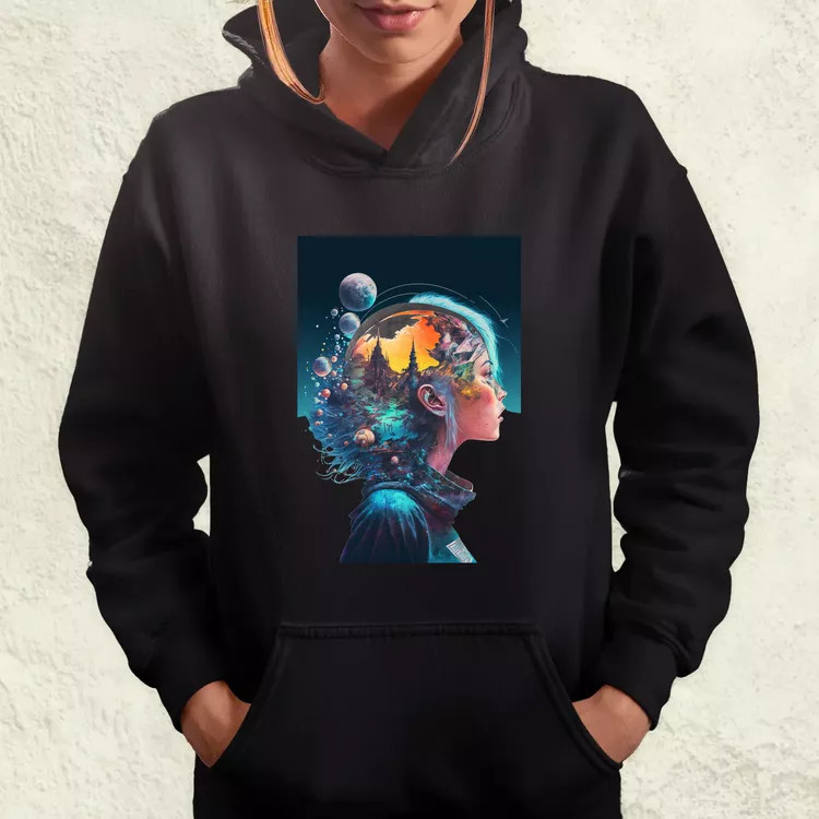Kitárul az elme v3 női pulóver