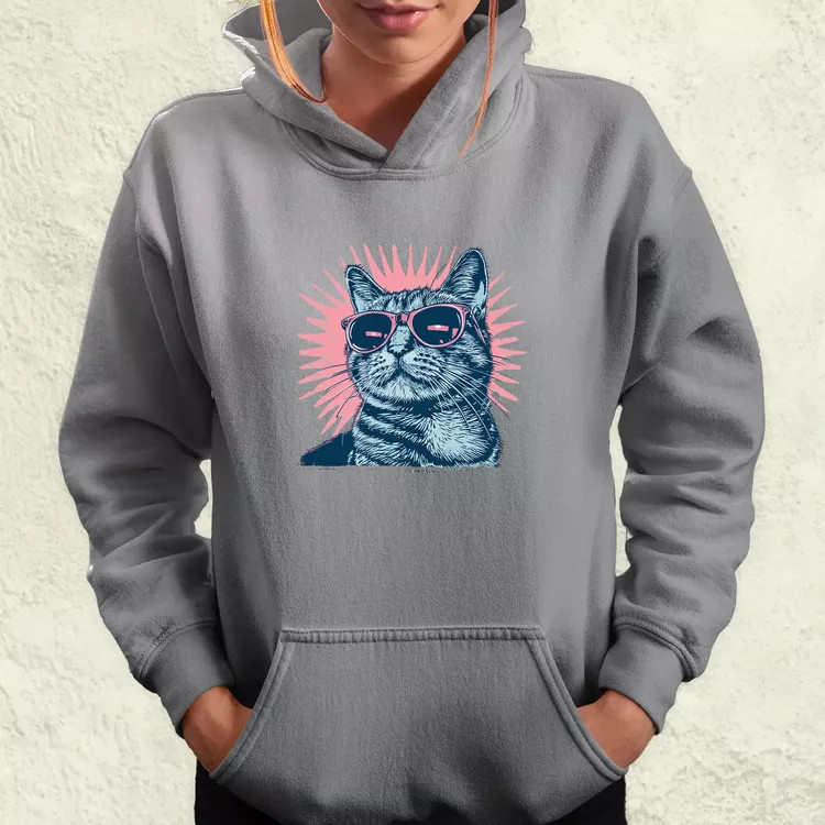 Barokk punk cica v8 női pulóver