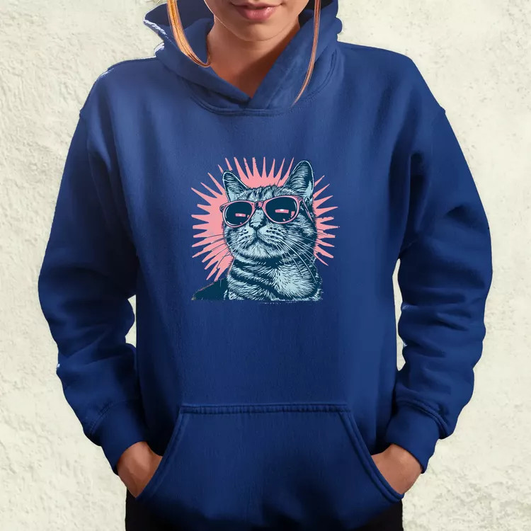 Barokk punk cica v8 női pulóver