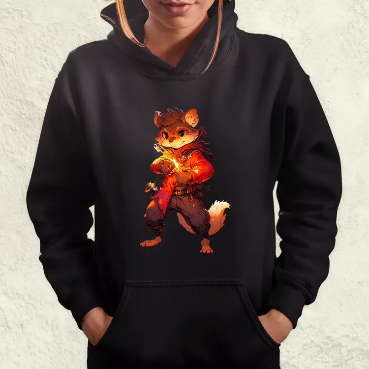 Anime Ratatosk v2 női pulóver