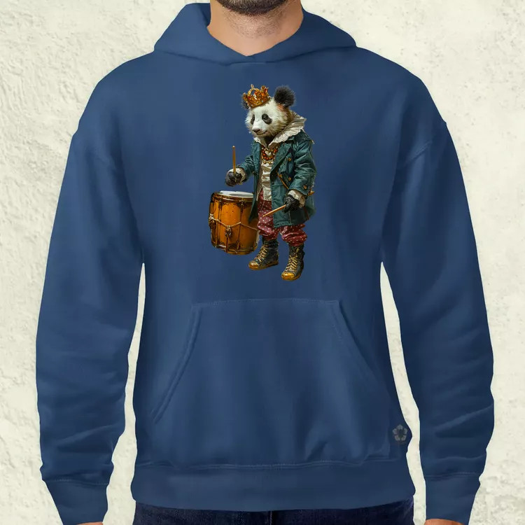 Antropromorf zenész panda v1 férfi pulóver