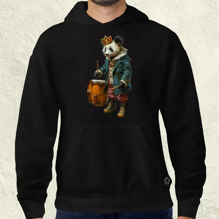 Antropromorf zenész panda v1 férfi pulóver