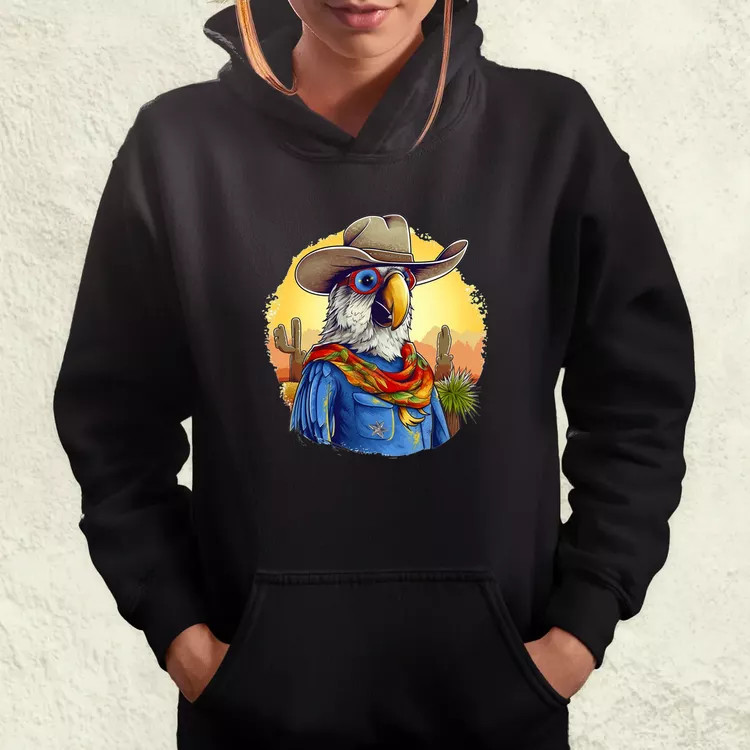 Cowboy papagáj v1 női pulóver