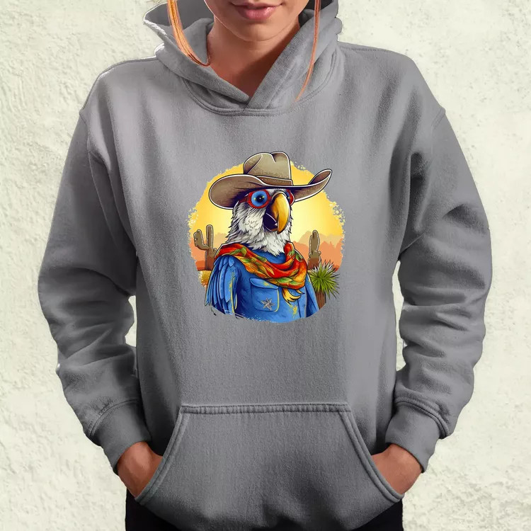 Cowboy papagáj v1 női pulóver